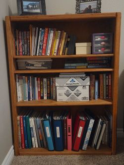 Oak Bookcase