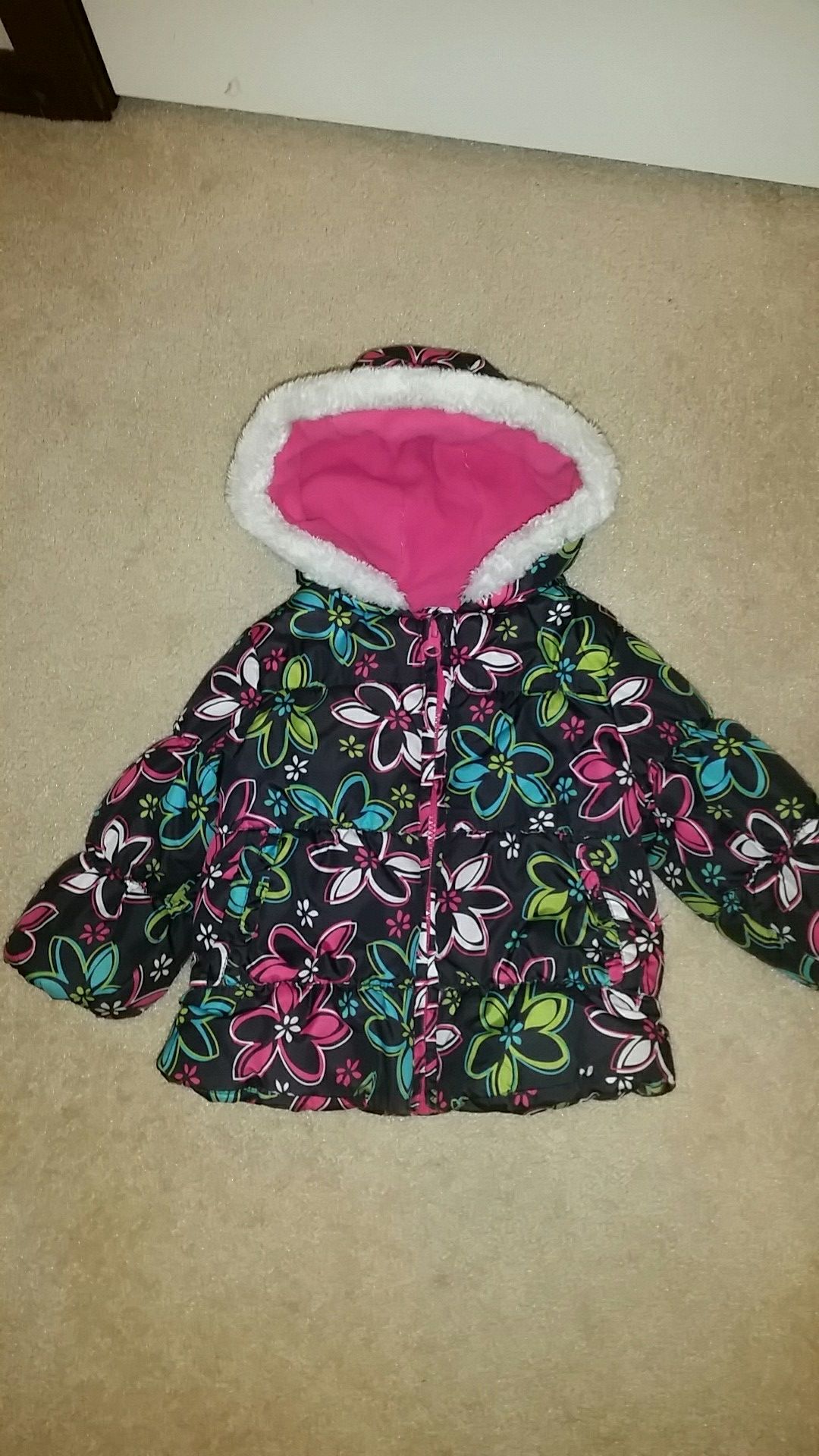 London Fog baby girl coat size 24 m
