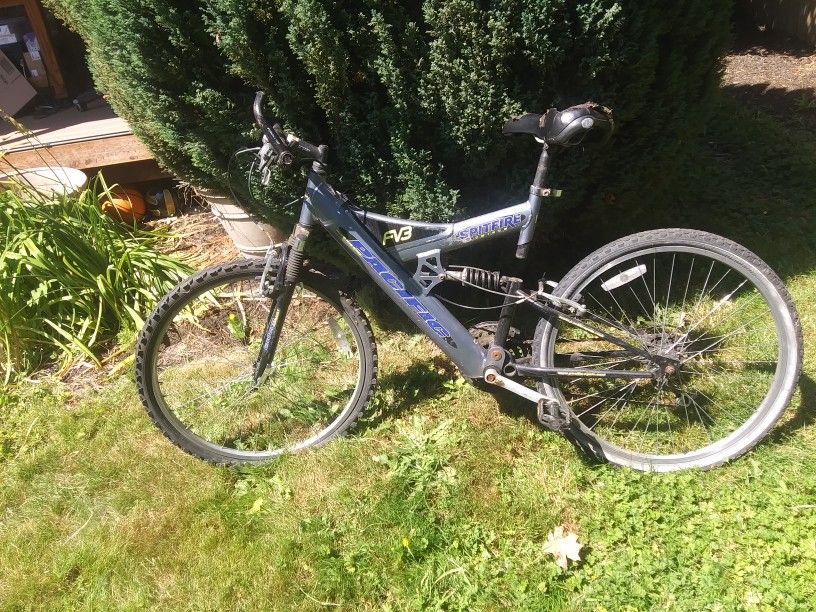 Pacific Spitfire Aluminium FV3 Mountain Bike for Parts or Repair for Sale in Sumner WA OfferUp