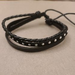 Bracelet Layered Leather