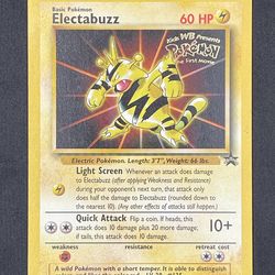 Electabuzz #2 Black Star Promo – 1999 WOTC – Movie Promo