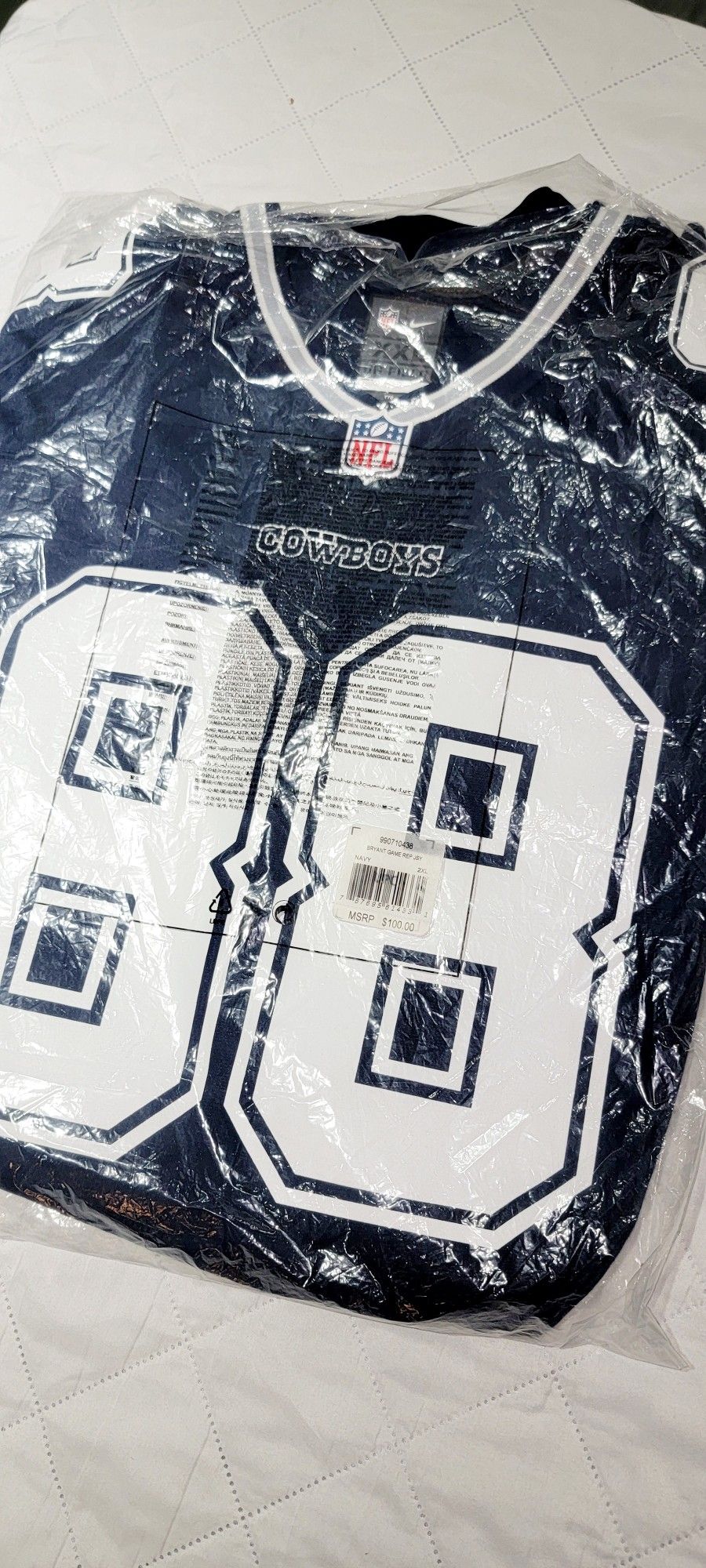 NEW** Nike Dallas Cowboys Dez Bryant 88 Stitch Men's Size XXL