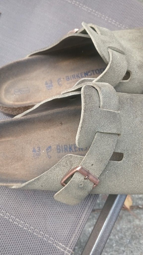 Birkenstock Women's Boston Soft Footbed Suede Clog