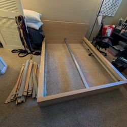 Full Size Bed Frame. Free. Pick Up Today