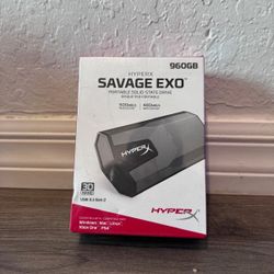 HyperX Savage EXO 960GB Compact External SSD