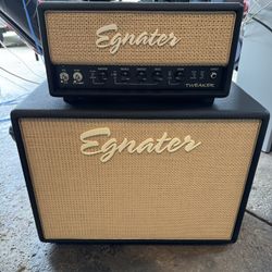 Egnater Tweaker 112x And Behringer Pedals
