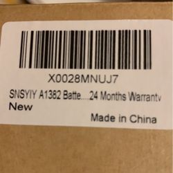 Battery For MacBook Pro Brand New Still In The Bix