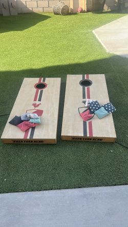 Backyard hero corn hole