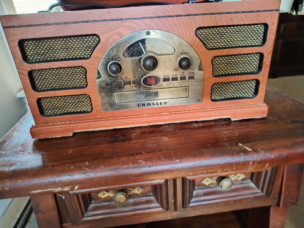 Crosley Radio, Tape, Record Player $115.00 House Pick Up