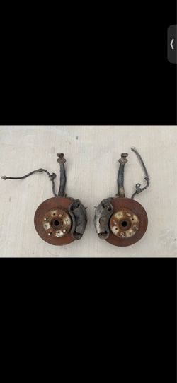 Crx front hubs