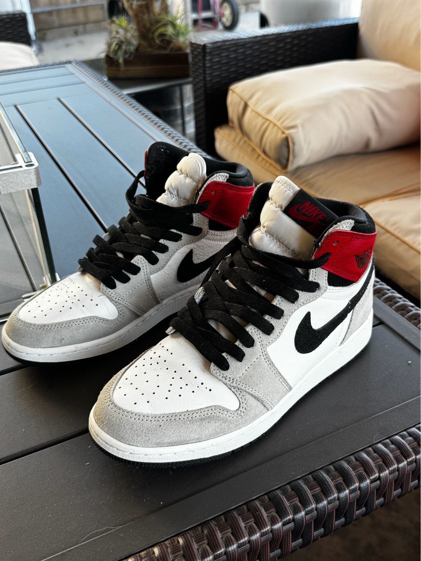 Jordan Charcoal Greys 5.5Y