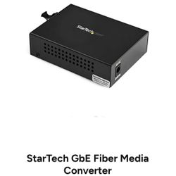 StarTech GbE Fiber Media Converter (NEW IN BOX) 