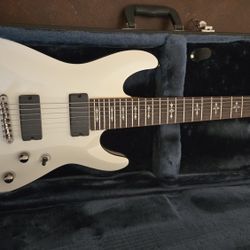Schecter Demon 7 String White