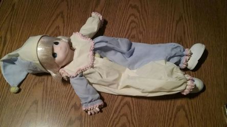 Precious Moments doll porcelain face and feet and hands
