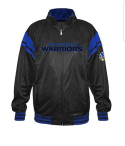 New size 3X Black Golden State poly jacket(Runs Small)