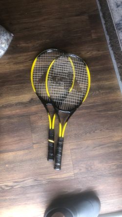 Two tennis rackets