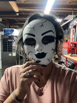Halloween Creepy Doll Mask