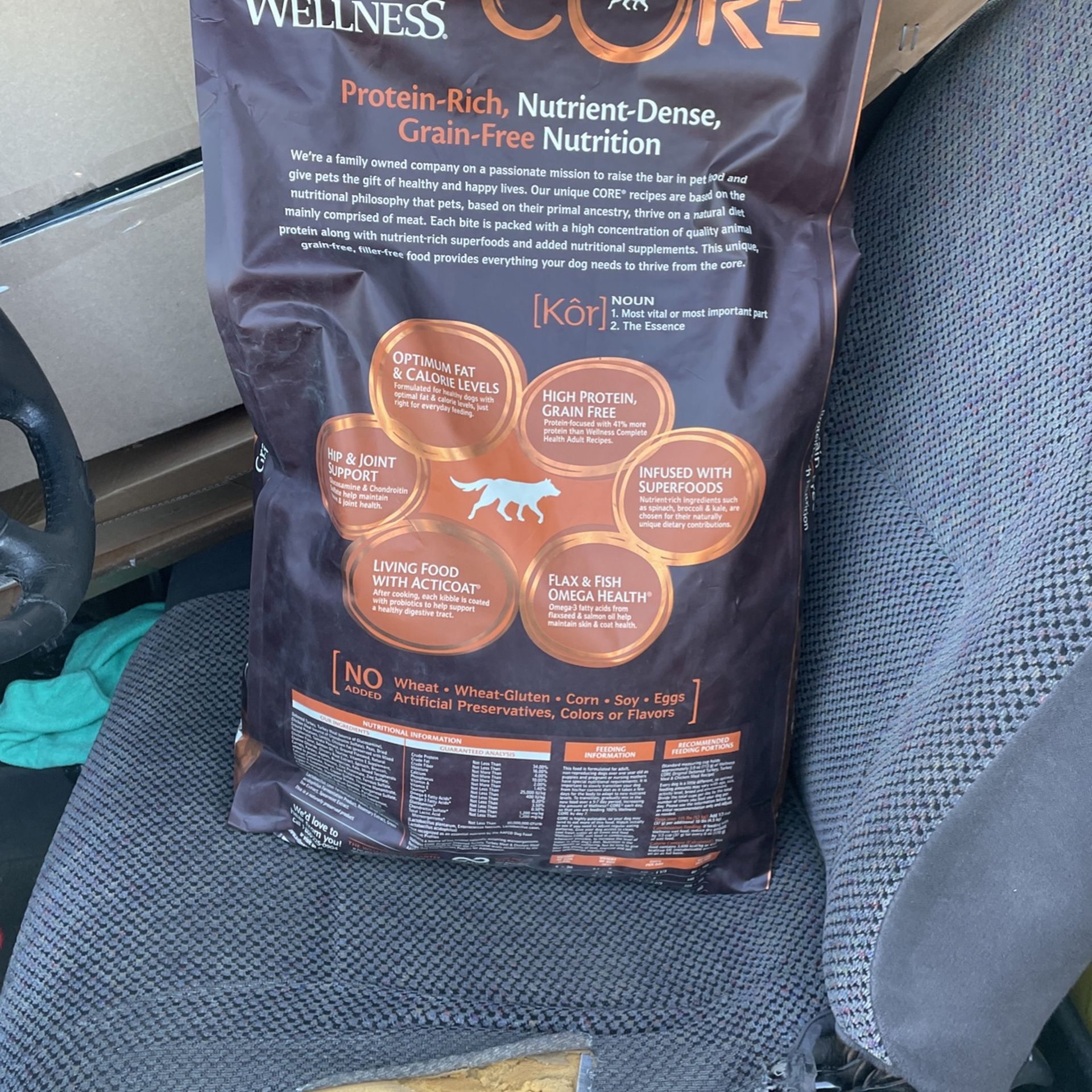 Wellness Core Dog Food 