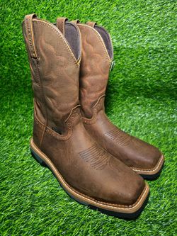 JUSTIN MEN'S COMPOSITE TOE WORK BOOT 10D
