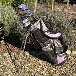 Women’s Alien Golf AG7 Set (Driver+3w+4&5 Hybrid+6i-pw+sw+putter+stand bag)