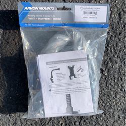 Arkon Mounts 12” Heavy Duty Desk Or Cart Mount Tablets Phones Camera Brand New