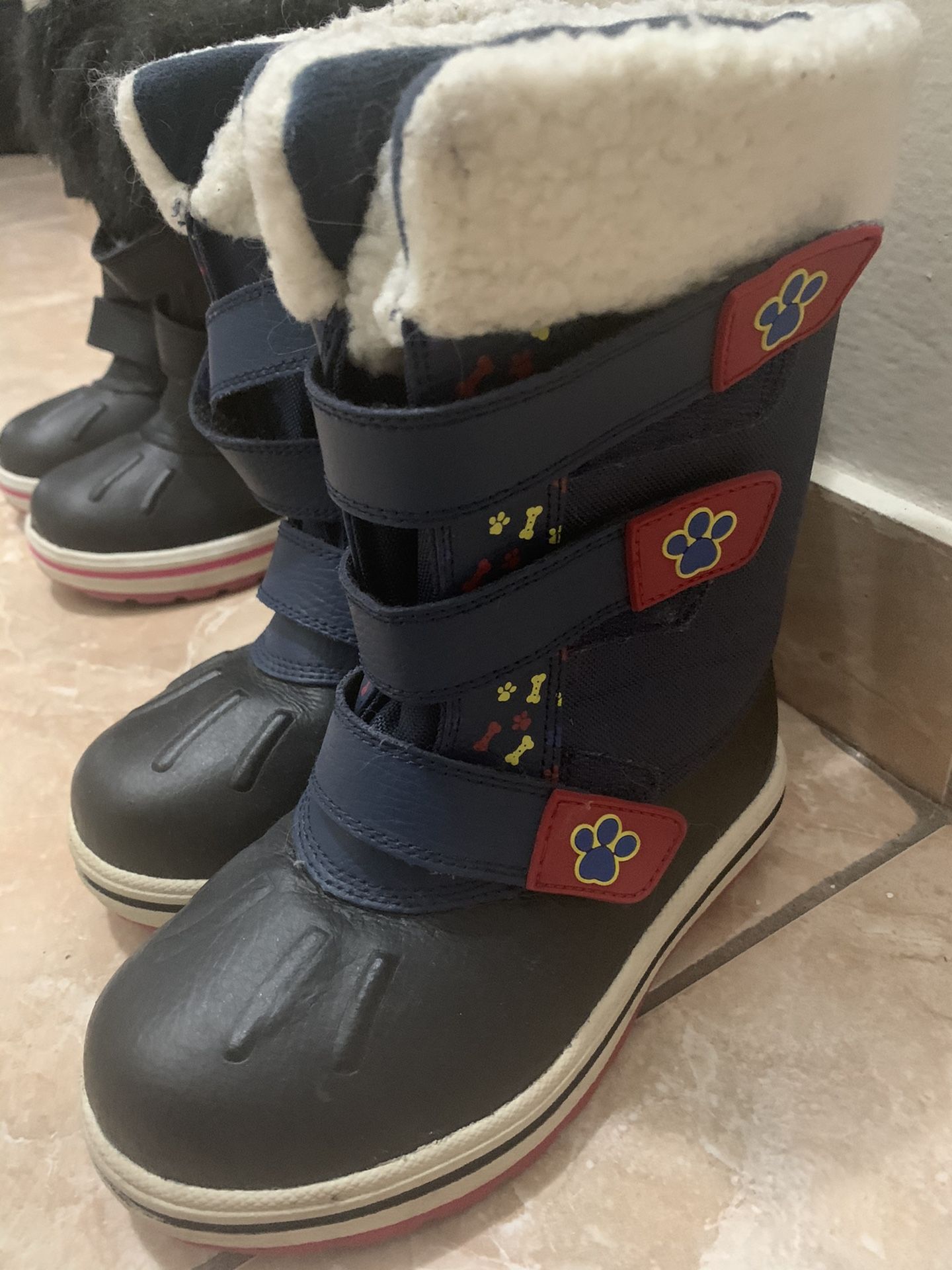 Boys Winter Boots- Size 12 Paw Patrol