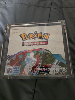Pokemon Paradox Rift booster box $275