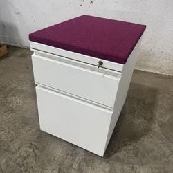 Rolling File Cabinet with Drawer Storage (Lockable)
