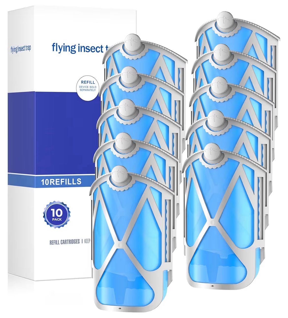 Brand: Accecraft 10 Pack Refill Cartridges, 2025 Upgraded High-Stick Refills, Compatible with Indoor Light M364 & Max, Easy to Replace. Brand new. Nev