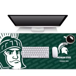 YouTheFan NCAA Michigan State Spartans Logo Series Desk Pad
