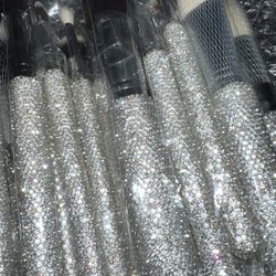 Crystal Makeup Brushes