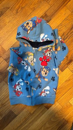 Paw Patrol blue zip up hoodie Size 3 years