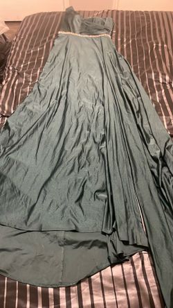 Vestido Amelia Couture Color Verde Talla 8
