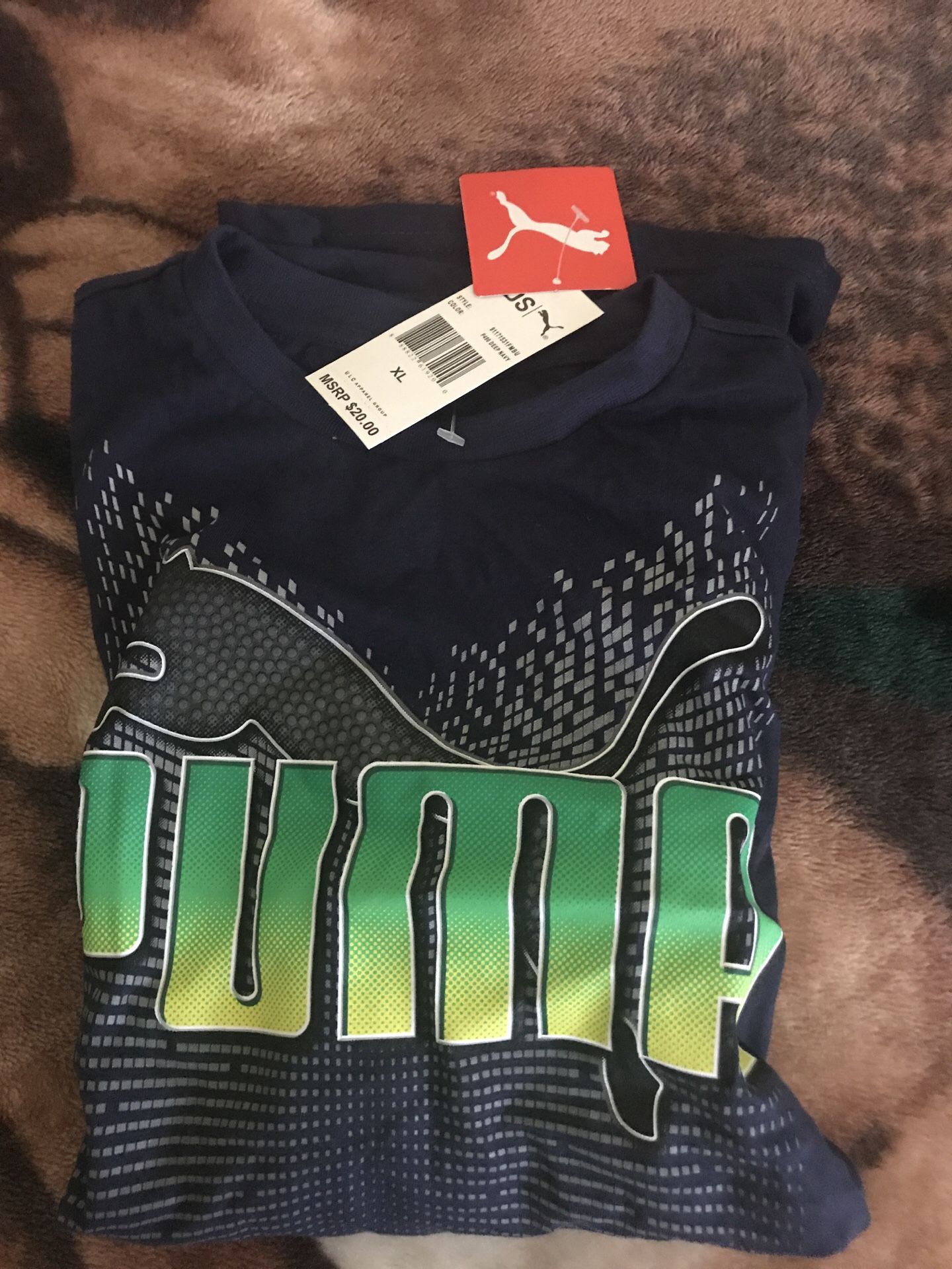 T-shirt puma size xl new