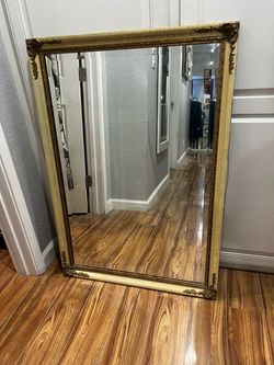 Vintage statement mirror
