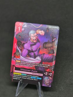 Master Asia Gundam Card GD05-089 TR