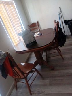 Oak table