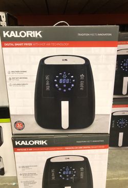 Kaloric digital smart fryer