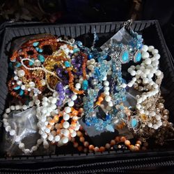 Bundle Of Jewelry****JADE, Mother Of PEARL, Onyx, Turquoise, and More!! $150 OBO... 