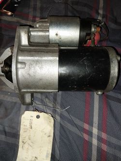 Subaru Starter Fits 06 07 Forrester Manual Trans Only