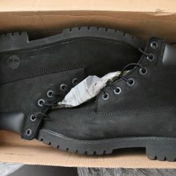 Black Suade Timbs