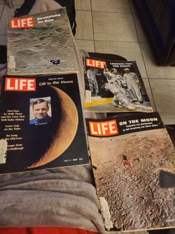 Life Magazines 1969 Landing On The Moon