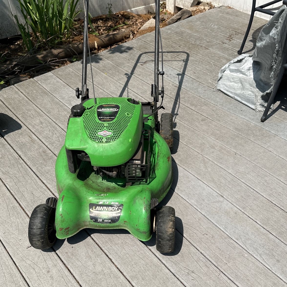 Lawn boy self propelled mulching mower hotsell