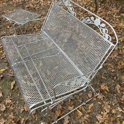 Iron Garden Seating Set