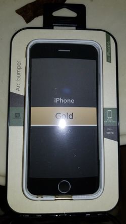 I Phone 6 Gold Arc Bumpers