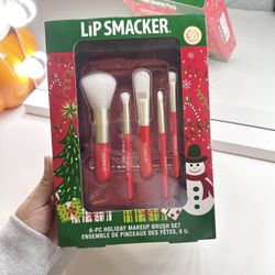 Lip Smacker 6Pcs Holiday Makeup Brushes 