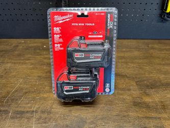 Milwaukee M18 18 XC 5.0 Ah Extended Capacity Battery 2 pack
