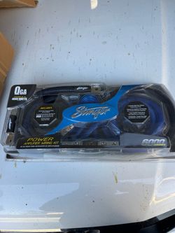 Stinger 0 gauge amplifier wire kit