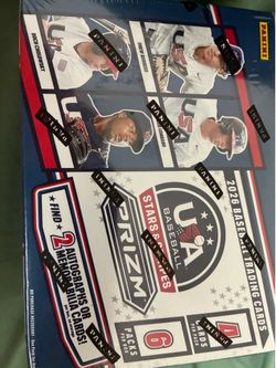 USA baseball stars & stripes prism baseball cards