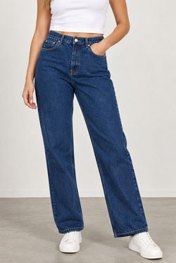Abercrombie & Fitch Curve Love 90s Straight Ultra High Rise Jeans 28 Short